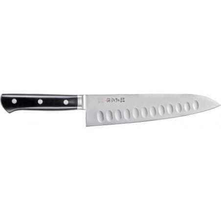 Couteau Chef éminceur alvéolé lame 21 cm Masahiro - 39 Couteau Chef éminceur alvéolé lame 21 cm Masahiro - 39