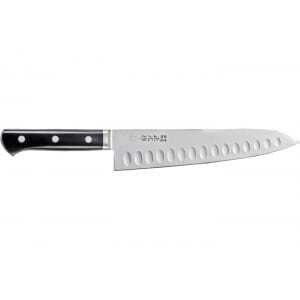 Couteau Chef éminceur alvéolé lame 24 cm Masahiro - 16