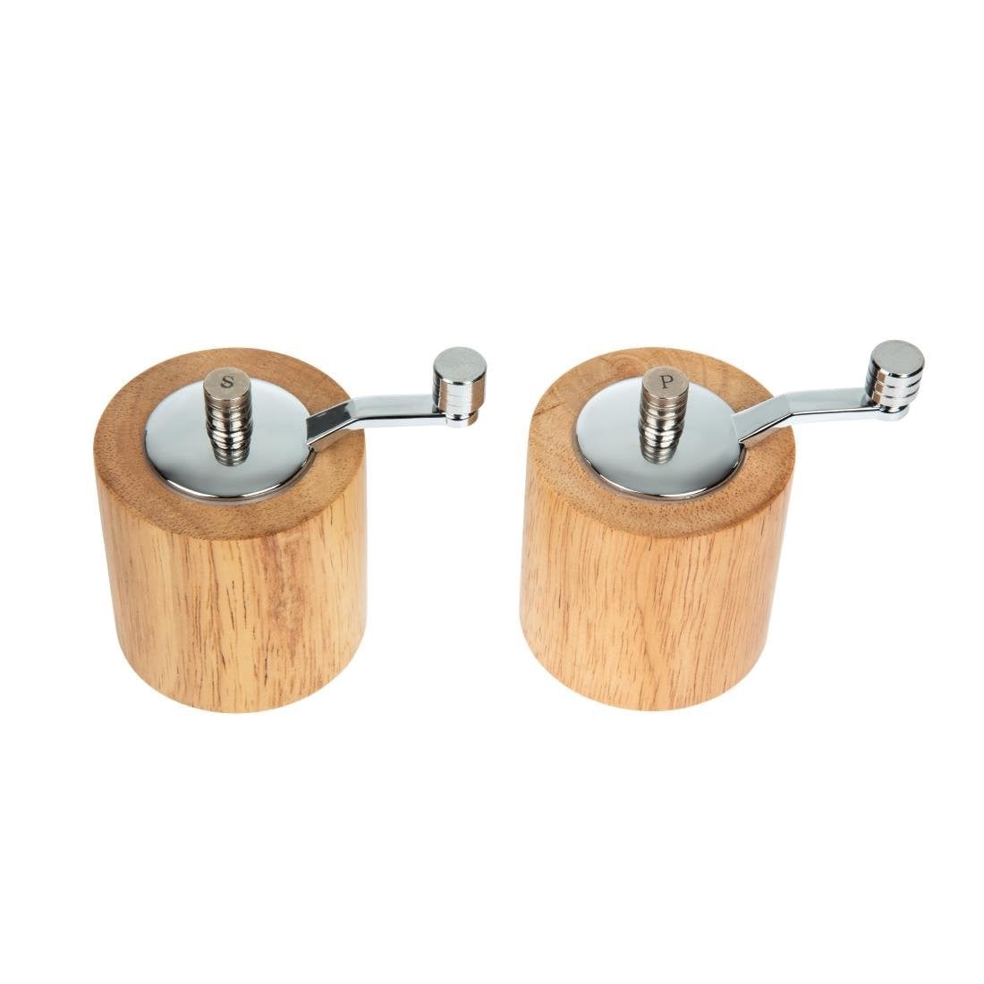 Moulin à Poivre Et Sel Olympia CE246 – Ensemble En Bois Clair – Haute Qualité, Utilisation Facile