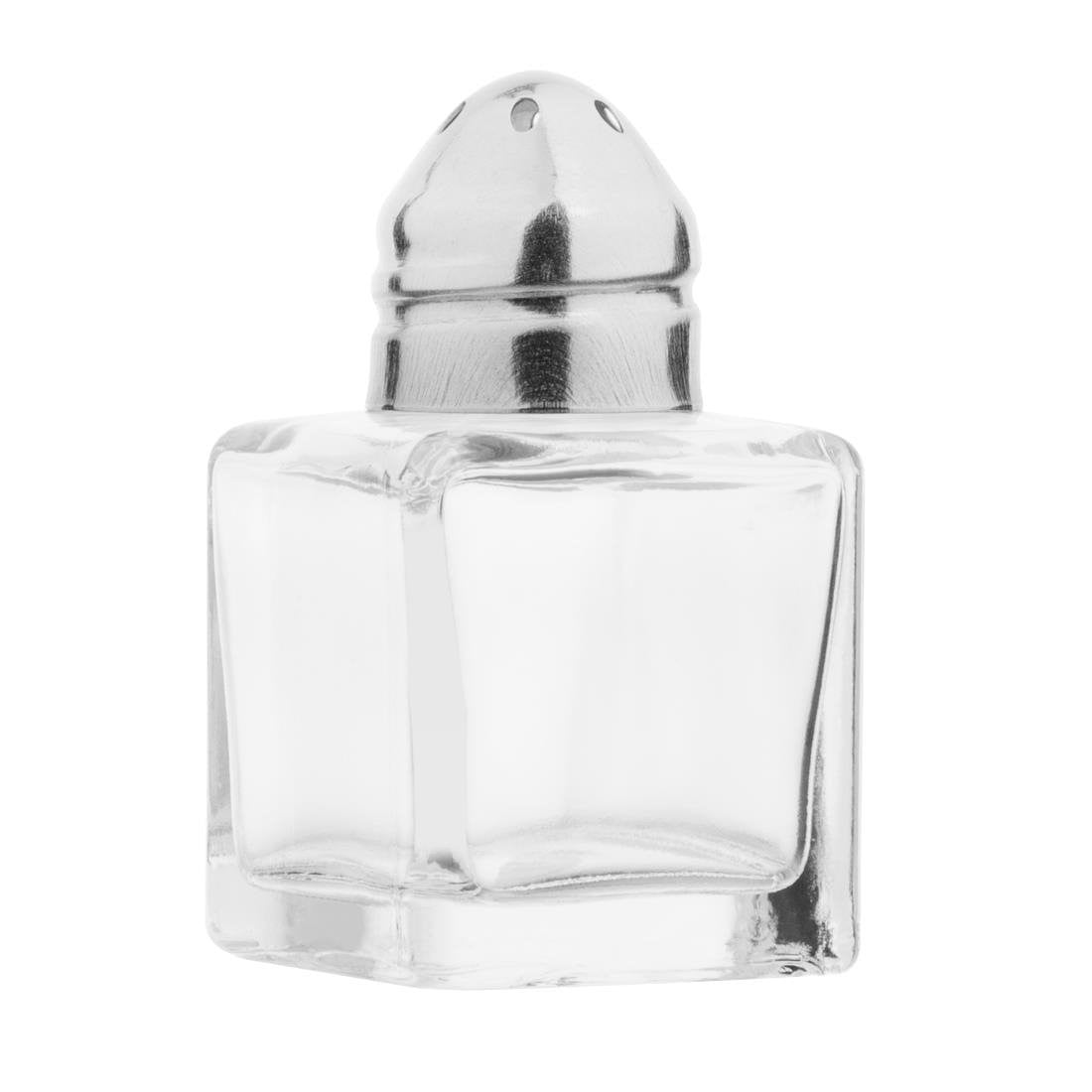 24 Mini Salières Et Poivrières Transparentes En Verre - Doré, Pour Maison, Restaurant, Pique-nique, Cadeau