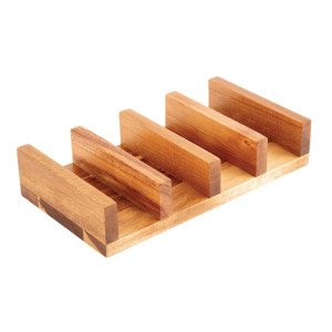 Présentoir à Sandwich en Acacia - 40 x 150 mm