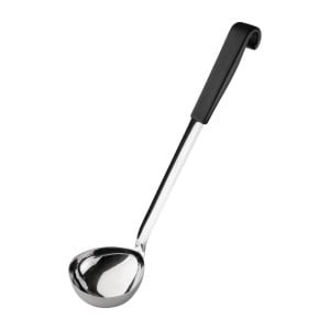 Louche à Manche Noir en Inox 435 ml - 340 mm