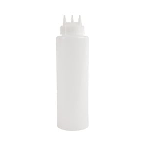 Bouteille Souple Transparente 3 Embouts - 908 ml