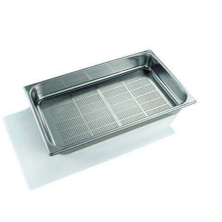 Plaque Perforée en Inox GN 1/1 Piron - 1 Plaque Perforée en Inox GN 1/1 Piron - 1