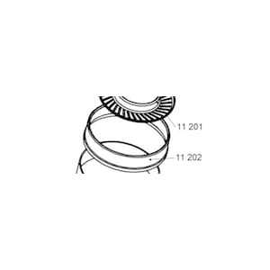 Cercle Aluminium pour Presse-Agrumes SS 11C Santos - 1