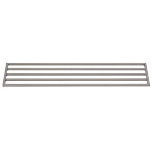 Etagère Murale Ajourée en Inox - L 2000 x P 400 mm
