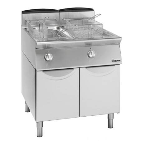 Friteuse à Gaz 700 - 2x13 L Bartscher - 1 Friteuse à Gaz 700 - 2x13 L Bartscher - 1