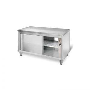 Armoire Chauffante Profondeur 700 mm - Avec Passe Plats FourniResto - 1
