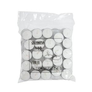 Bougies Chauffe-Plat 4 Heures Ø 40 mm - Lot de 100