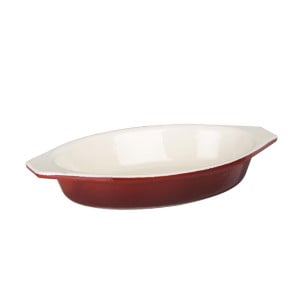 Plat À Gratin Ovale Rouge - 650ml