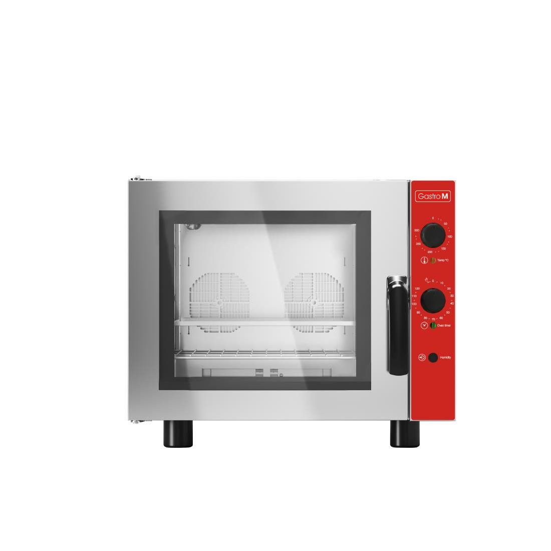 Four Professionnel à Convection + Vapeur + Gril MBH - 4 Plateaux 435x315 Mm - 4.5 KW 230V - Pour Restaurant, Boulangerie, Bar - Cuisson Uniforme