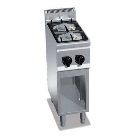 Fourneau à Gaz 2 Brûleurs - 9,5 kW FourniResto - 1 Fourneau à Gaz 2 Brûleurs - 9,5 kW FourniResto - 1
