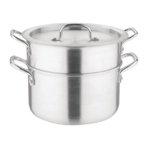 Marmite Bain Marie Aluminium 4 L