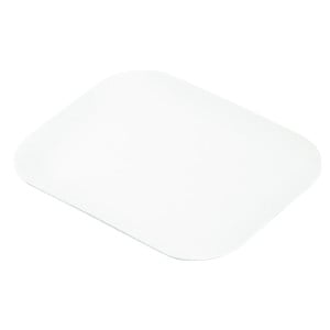 Petits Couvercles en Carton Ciré pour Barquettes Aluminium - Lot de 1000)