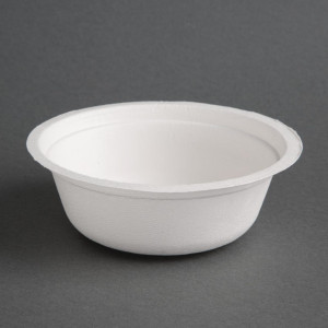 Bols Ronds Compostables en Bagasse 350 ml - Lot de 50