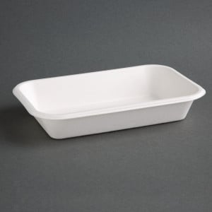 Barquettes Compostables en Bagasse 680 ml - Lot de 50