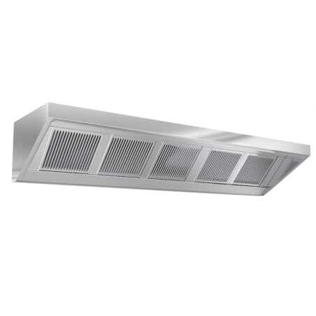 Hotte murale avec moteur, contrôleur, filtre et la lampe - Série Profondeur 700 FourniResto - 1 Hotte murale avec moteur, contrôleur, filtre et la lampe - Série Profondeur 700 FourniResto - 1