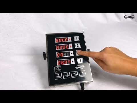 Minuteur De Cuisine Professionnel 6 Canaux En Acier Inoxydable - Écran LED, Programmable, Pour Restaurant, Food Truck, Boulangerie - 8