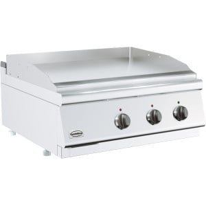Plancha Électrique Chrome Lisse à Poser - 700 - 7200 W