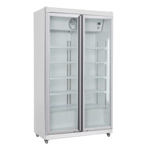 Armoire Réfrigérée Positive - 2 Portes Vitrées - 785 L