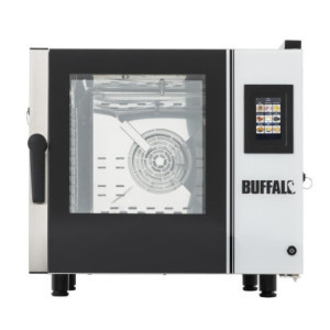 Four Mixte Compact à Ecran Tactile 6 x GN 1/1 avec Support et Kit d'Installation