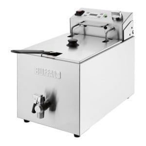 Friteuse Électrique Simple Avec Minuterie - 1 X 8L