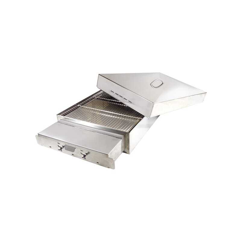 Fumoir professionnel inox 75x39 cm - Fumoirs Professionnels - La