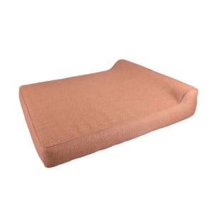 Chaise Longue Gonflable Double avec Dossier Alcudia – Terracotta