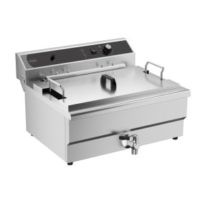 Friteuse Professionnelle avec Vanne de Vidange - 25 L - Reconditionnée