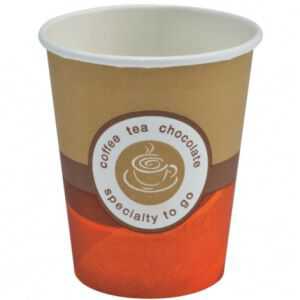Gobelets Café Carton Brun 10 cl - Lot de 2000 FourniResto - 1