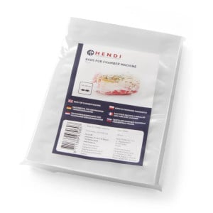 Sacs Sous Vide Lisses pour Machine à Emballer 200 x 140 mm - Lot de 100
