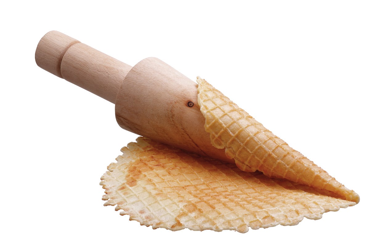 Moule à Cornet De Glace En ABS - Accessoire Cuisine DIY Pour Faire Des Cornets Maison