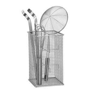 Égouttoir à Couverts pour Lave-Vaisselle à Plateaux - 15 x 15 cm