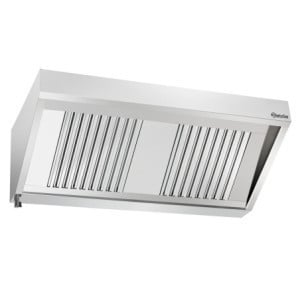 Hotte Murale avec Moteur et Eclairage - L 1400 x P 700 mm