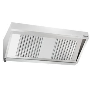 Hotte Murale avec Moteur et Eclairage - L 1500 x P 700 mm