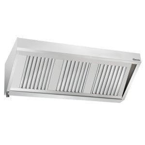 Hotte Murale avec Moteur et Eclairage - L 1600 x P 700 mm
