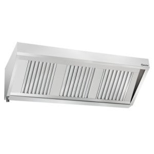 Hotte Murale avec Moteur et Eclairage - L 1700 x P 700 mm