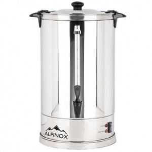Percolateur Professionnel à Café 8 L avec filtre permanent pour 60 tasses- AROMA Alpinox - 1