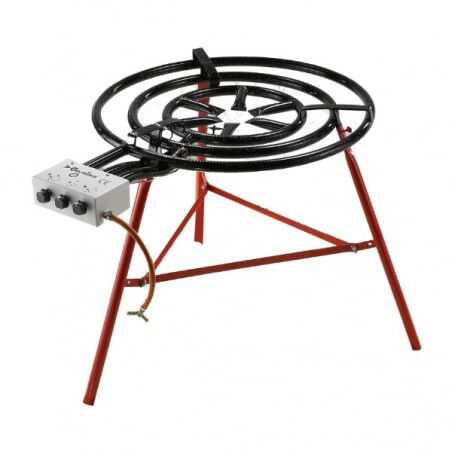 Réchaud à Paella 90 cm avec Trépied Wismer - 1 Réchaud à Paella 90 cm avec Trépied Wismer - 1