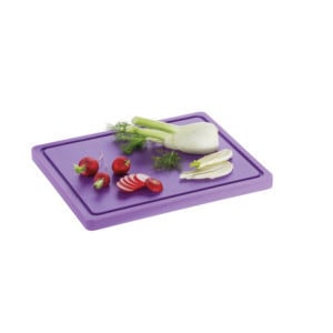 Planche à Découper 325 x 265 mm - Violette - 20 mm d'Epaisseur