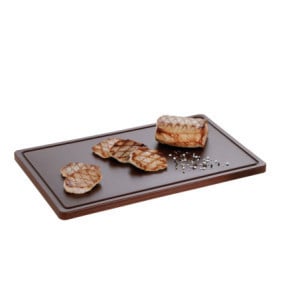 Planche à Découper 530 x 325 mm - Marron - 20 mm d'Epaisseur