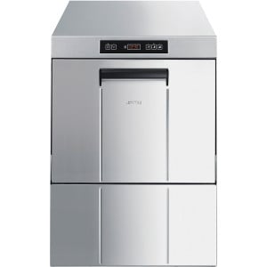 Lave-Vaisselle Ecoline avec Pompe de Vidange - Doseur de Liquide de Rinçage et Détergent - 50 x 50 cm
