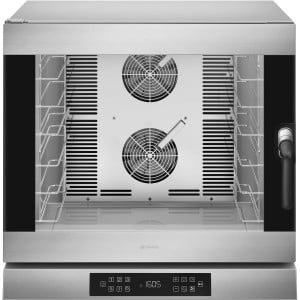 Four à Convection à Air Pulsé avec Humidification Alfa - Ferrage à Gauche - 6 Niveaux 600 x 400