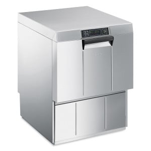 Lave-Vaisselle Easyline pour Plaques avec Pompe de Vidange, Surpresseur - Doseur de Liquides - 50 x 50 cm