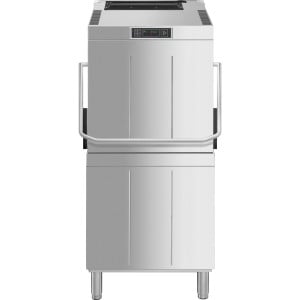 Lave-Vaisselle à Capot Easyline - Doseur de Liquides, Surpresseur, Pompe de Vidange, SHR+, Adoucisseur - 60 x 50 cm