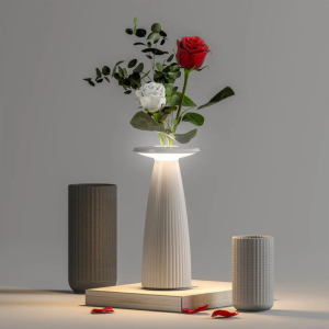 Lampe de Table Touch LED - Flora Mini Blanc