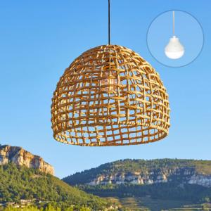 Suspension en Jacinthe d'Eau Naturelle - Amadeo Nomad