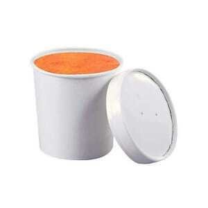 Pot Universel Blanc - 30 cl - Lot de 250 FourniResto - 1