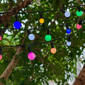 Guirlande Lumineuse Solaire Multicolore 9.9 m - Billy RGB