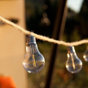 Guirlande Lumineuse Solaire à Ampoule à Filament 7.5 m - Fantasy Cord Solar